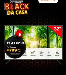 Casa e Vídeo TV LED 32" HD oferta