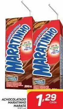 GBarbosa Achocolatado maratinho maratá 200ml oferta
