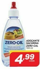 GBarbosa Adoçante sacarina zero cal oferta