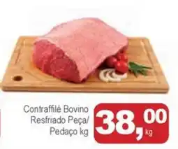 Mineirão Atacarejo Contraffilé Bovino Resfriado Peça/ Pedaço oferta