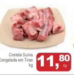 Mineirão Atacarejo Costela Suina80 Congelada em Tiras Congelada em Tiras oferta