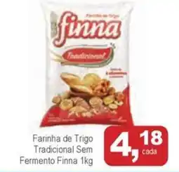 Mineirão Atacarejo Farinha de Trigo Tradicional Sem Fermento Finna oferta