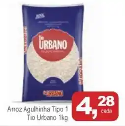 Mineirão Atacarejo Arroz Agulhinha Tipo 1 Tio Urbano oferta