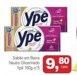 Mineirão Atacarejo Sabão em Barra Neutro Glicerinado Ypê oferta