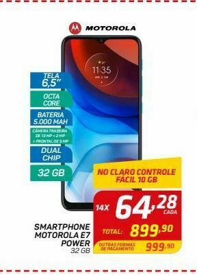 GBarbosa Smartphone motorola e7 power 32 gb oferta