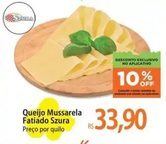 Queijo Mussarela Fatiado Szura