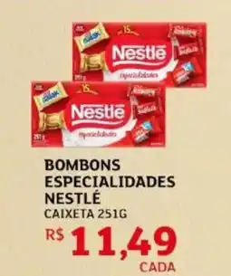 Assaí Atacadista Bombons especialidades nestlé oferta