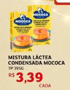Mistura láctea condensada mococa