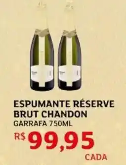 Assaí Atacadista Espumante réserve brut chandon oferta