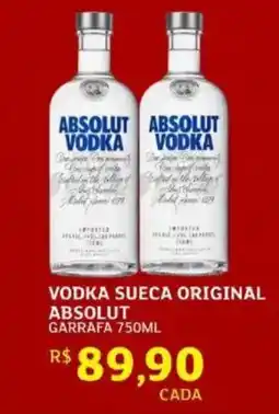 Assaí Atacadista Vodka sueca original absolut oferta