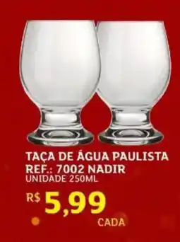 Assaí Atacadista Taça de água paulista oferta