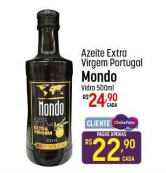 Muffato Azeite Extra Virgem Portugal Mondo 500ml oferta