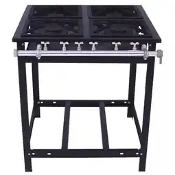 Benoit Fogão a Gás GLP Industrial Venâncio E4 Extra 2 Bocas Simples 2 Bocas Duplas oferta