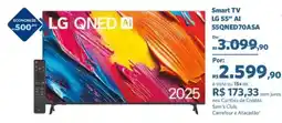 Sam's Club Smart TV LG 55" AI 55QNED70ASA oferta
