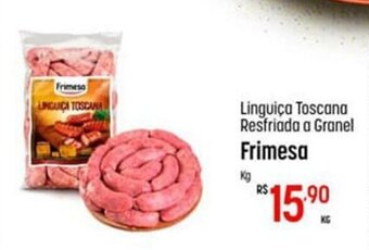 Muffato Linguica Toscana Resfriada a granel Frimesa 1kg oferta
