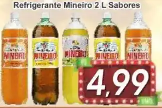 Vivendas Supermercados Refrigerante Mineiro 2L Sabores oferta