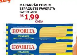 Assaí Atacadista Macarrão comum espaguete favorita oferta