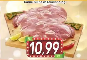 Vivendas Supermercados Carne Suina c/ Toucinho 1kg oferta