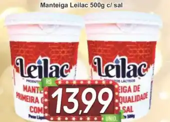 Vivendas Supermercados Manteiga Leilac 500g c/ sal oferta