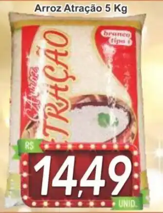 Vivendas Supermercados Arroz Atracao 5kg oferta