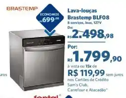 Sam's Club Lava-louças Brastemp BLF08 oferta
