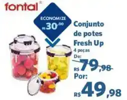 Sam's Club Conjunto de potes Fresh Up oferta