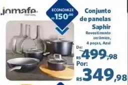 Sam's Club jomafe Conjunto de panelas Saphir oferta