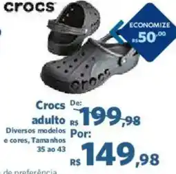 Sam's Club Crocs adulto oferta