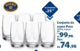 Sam's Club Conjunto de copos Pavo oferta