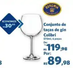 Sam's Club Conjunto de taças de gin Colibri oferta