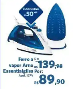 Sam's Club Ferro a vapor Arno Essentialgliss Azul, 127V oferta