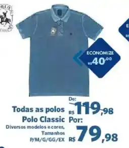 Sam's Club Todas as polos Polo Classic oferta