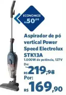Sam's Club Aspirador de pó vertical Power Speed Electrolux STK13A oferta