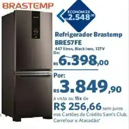 Sam's Club Refrigerador Brastemp BRE57FE oferta