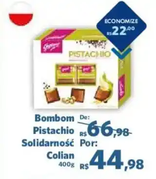 Sam's Club Bombom Pistachio Solidarność Colian oferta