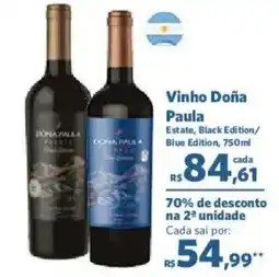Sam's Club Vinho Doña Paula oferta