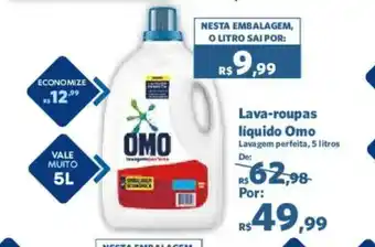 Sam's Club Lava-roupas líquido Omo Lavagem perfeita, oferta
