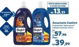 Sam's Club Amaciante Comfort oferta
