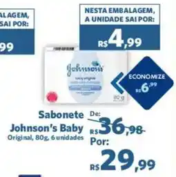 Sam's Club Sabonete Johnson's Baby oferta