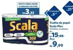Sam's Club Toalha de papel Scala Plus oferta
