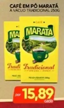 Novo Mix Café em pó maratá oferta
