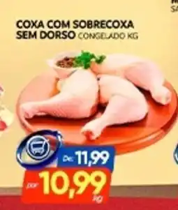 Novo Mix Coxa com sobrecoxa sem dorso congelado oferta