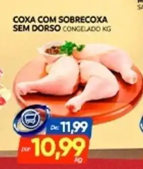 Novo Mix Coxa com sobrecoxa sem dorso congelado oferta