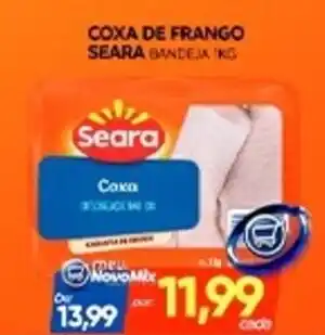Novo Mix Coxa de frango seara bandeja oferta