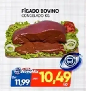 Novo Mix Fígado bovino congelado oferta