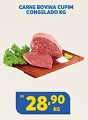 Atacadão Centro Sul Carne Bovina Cupim Cong. 1kg oferta