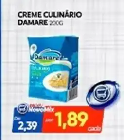 Novo Mix Creme culinário damare oferta