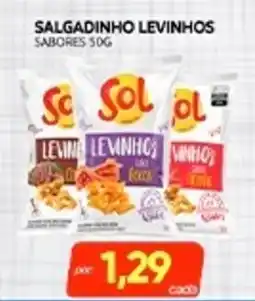 Novo Mix Salgadinho levinhos sabores oferta