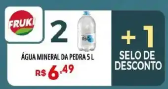 Bistek Supermercados Água mineral da pedra oferta