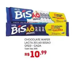 Bistek Supermercados Chocolate wafer lacta bisao orig - cada oferta